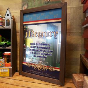 パブミラー バーミラー 鏡 壁掛け バドワイザー ビールBudweiser（ pub