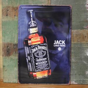 ブリキ看板 ジャックダニエル インテリア メタルサインプレート