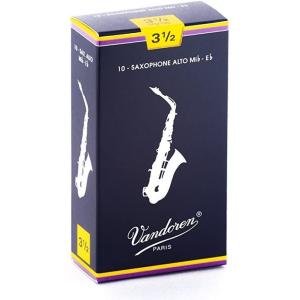 Vandoren / テナーサックス リード 青箱 5枚入 トラディショナル 3 1/2