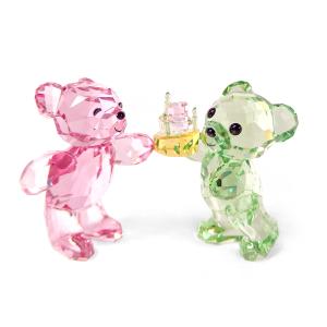 SWAROVSKI（スワロフスキー） クリスベア クローバー 幸運 グッド