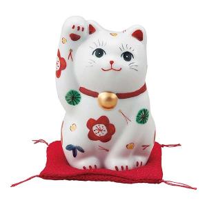 ノリタケ Noritake 置物 招き猫（小）ペアセット 白無地 P45523/AC3623