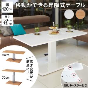 dinos（ディノス） ［幅120cm］ 移動がしやすいキャスター付き昇降式