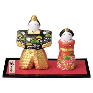 雛人形 コンパクト 陶器 小さい 可愛い ひな人形 人形師の手造り