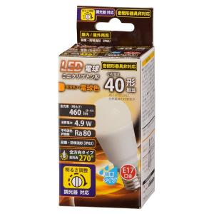 TOSHIBA（東芝） LED電球 LDA5L-G-E17/S/D40W : ケーズデンキ Yahoo