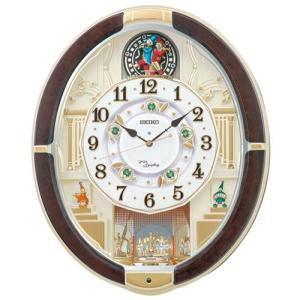 SEIKO（セイコー） 掛け時計 壁掛け からくり時計 RE576A 電波時計
