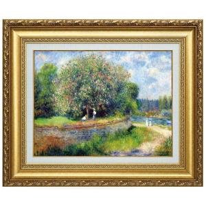 ルノワール 眠る裸婦 4号 立体複製名画 レプリカ 額付き 美術品 絵画