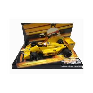 ミニチャンプス 1/43 ロータス ホンダ F1 99T 1987 #12 アイルトン