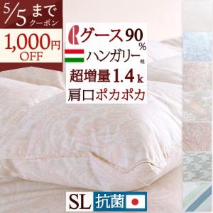 西川（nishikawa） 羽毛布団 シングル 超増量1.4kg 羽毛掛けふとん