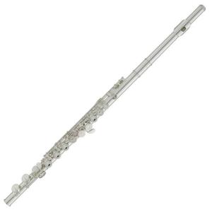 Pearl パール PF-665E フルート 頭部管銀製 オフセット カバードキィ E