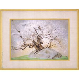 池田彰彦 富士 富士山 絵画 風景画 日本画 インテリア 一点物 和風