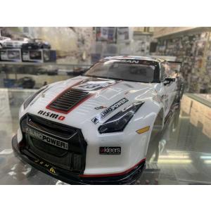 当店オリジナル塗装済みボディ タミヤ 1/10 NISSAN GT-R(R35) ガンメタ