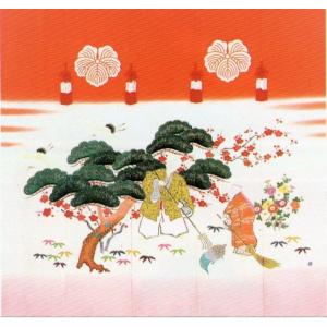 加賀友禅 花嫁のれん 花嫁暖簾 くす玉2 本染め 花嫁のれん号、花嫁
