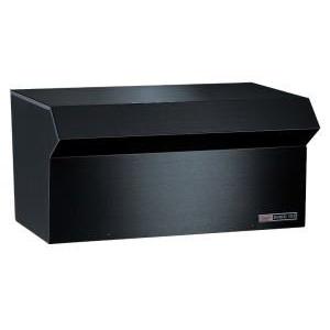 HSK ハッピー金属 ファミールポスト 602-SB スーパーブラック（壁面埋