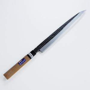 柳刃包丁 白鋼 本霞砥 水牛柄 240mm 右利き用 包丁 木凛 : スマート