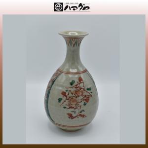 有田焼 花瓶 奥川俊右ェ門作 錦つつじ花生 item no.2f446 : ハマダヤ