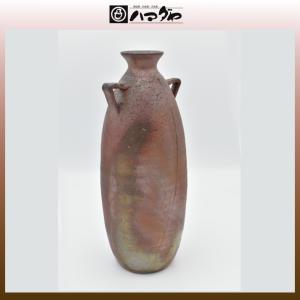 備前窯変耳付花入 岡田輝造 共箱 : 茶道具商 越中屋 - 通販 - Yahoo
