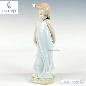 LLADRO（リヤドロ） きれいな花ばかり 少女 置物 01005222 LLADRO