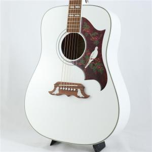 調整済で弾きやすいEpiphone Ltd Ed Hummingbird Pro Alpine White