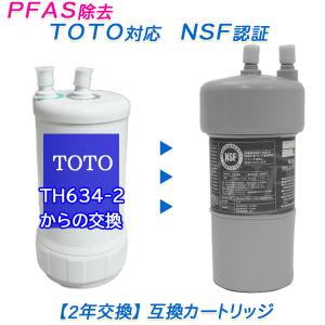 TOTO 【メーカー正規品】TH634-1 TOTO 浄水器取替用カートリッジ 送料