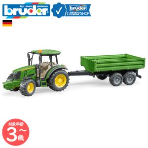 ブルーダー bruder JD 6920トラクター＆Tippingトレーラー（RED