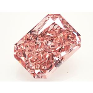 ピンクダイヤモンド ルース 0.359ct FANCY LIGHT ORANGY PINK SI1