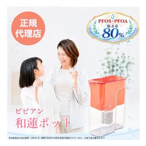 ガイアの水135 和蓮ポット 正規代理店 waren ポット型浄水器 ビビアン