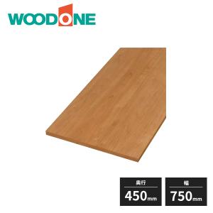 ウッドワン 白無地の棚板 厚み20mm 奥行300mm 幅765mm 糸面 4面エッジ