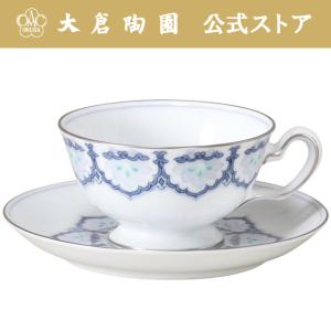 大倉陶園 【大倉陶園直営店】 The Okura 花鳥苑 カップ＆ソーサー 日本