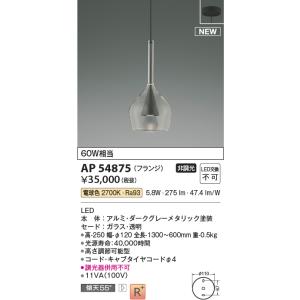 KOIZUMI（コイズミ） AP54866 ペンダントライト LED一体型 非調光 60W