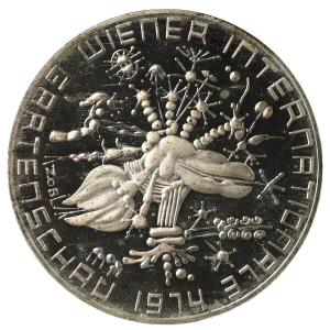 チェコスロバキア 1954年 10コルナ プルーフ大型銀貨 スロバキア民衆