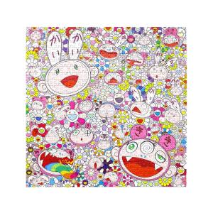 村上隆 Jigsaw Puzzle / SKULLS & FLOWERS CASTLE WALL IN THE SKY