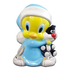 バッグスバーニー Bugs Bunny クッキージャー 陶器 ルーニー