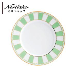 ノリタケ カーニバル “ライトブルー” 21cmプレート(1枚) ( デザート皿