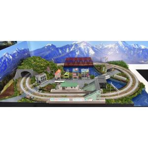 トミックス 鉄道模型 ジオラマレイアウト Nゲージ用 複線150x65cm