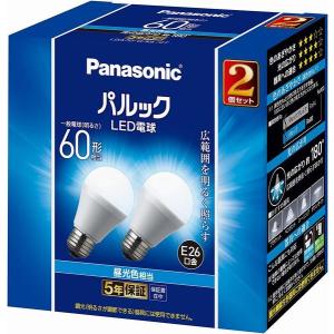 Panasonic（パナソニック） 2個入り LED電球 LDA7L-G/K6/2T E26口金