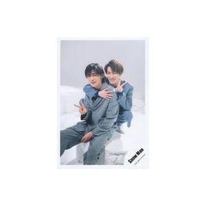 中古生写真(ジャニーズ) Snow Man/目黒蓮・渡辺翔太/膝上/アルバム「i