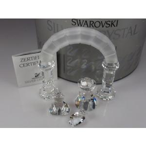スワロフスキー Swarovski 2005年 廃盤品 『フラワーポット, ゴールド