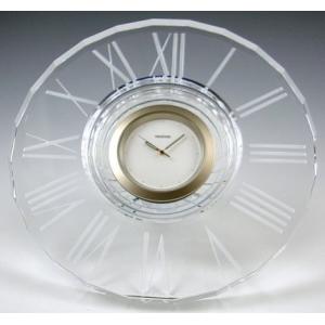 スワロフスキー Swarovski 2004年 廃盤品 『Solaris 置き時計』 221626