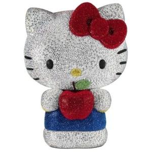 SWAROVSKI（スワロフスキー） ハローキティ ブルー リボン 猫 1142933