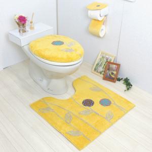 オカ トイレマットセット 4点 ロング トイレマット (65×75cm) セット 4