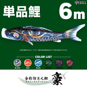 こいのぼり 単品 羽衣錦鯉 6m 単品鯉 : 節句&ギフト専門店 ぷりふあ
