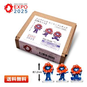 EXPO2025 ミャクミャク 卓上のぼり WORLD [高さ：約32cm/逆立ちポーズ