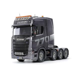 1/14RC スカニア 770S 8×4/4(ガンメタエディション) [56376