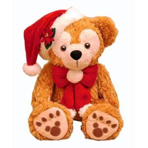 TDS ダッフィー 2006年 クリスマス フリンジ付きのマフラー サンタ帽