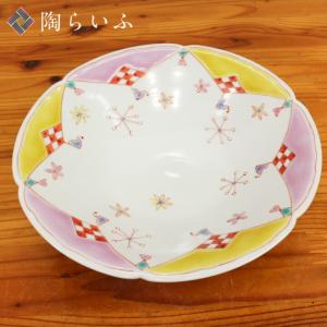 九谷焼 吉田幸央 10号楕円鉢 彩色金彩 緑 化粧箱入 : 九谷焼 STYLeNCE