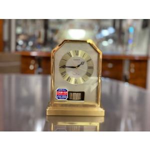 SEIKO（セイコー） QZ456D SEIKO 置時計 クオーツクロック 茶色 年輪