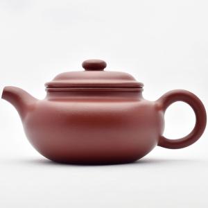 紫砂風 広東潮州 茶壺 急須 中国茶器・笑肚壺（赤茶）160ml : 天香茶行