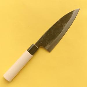 堺宏之作 白鋼 霞仕上げ 水牛桂柄 柳刃包丁 300mm(1尺)（刺身包丁