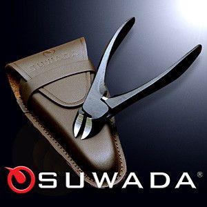 SUWADA（スワダ） ニッパー 爪切りブラックL＆本牛革ケースセット 諏訪