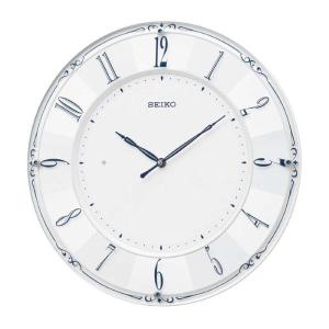 SEIKO（セイコー） 掛け時計 壁掛け SF506W 電波時計 ソーラー 薄型